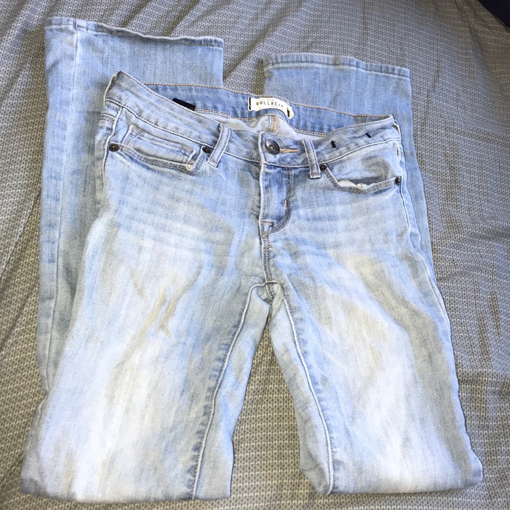 Small boot cut jeans!